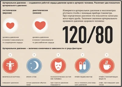 Памятка о давлении памятка по артериальному давлению