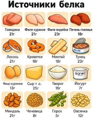 лучшие источники белка лучшие источники белка