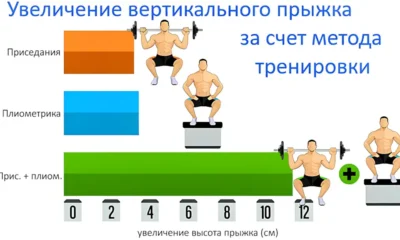 высота прыжка и метод тренировки исслед